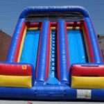 Inflatable 20′ Double Lane Slide S067