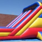 Inflatable 20′ Double Lane Slide S067