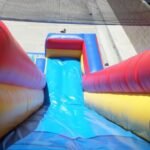Inflatable 20′ Double Lane Slide S067