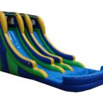 Inflatable 20′ Double Lane Water Slide W103