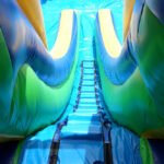 Inflatable 20′ Double Lane Water Slide W103