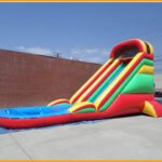 Inflatable 20′ Front Load Water Slide W039