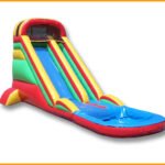 Inflatable 20′ Front Load Water Slide W039