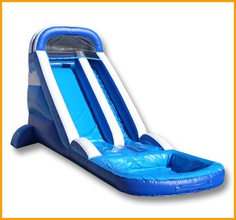 Inflatable 20′ Front Load Water Slide W086