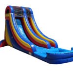 Inflatable 20′ Single Lane Water Slide W102
