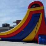 Inflatable 20′ Single Lane Water Slide W102