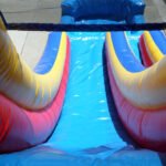 Inflatable 20′ Single Lane Water Slide W102