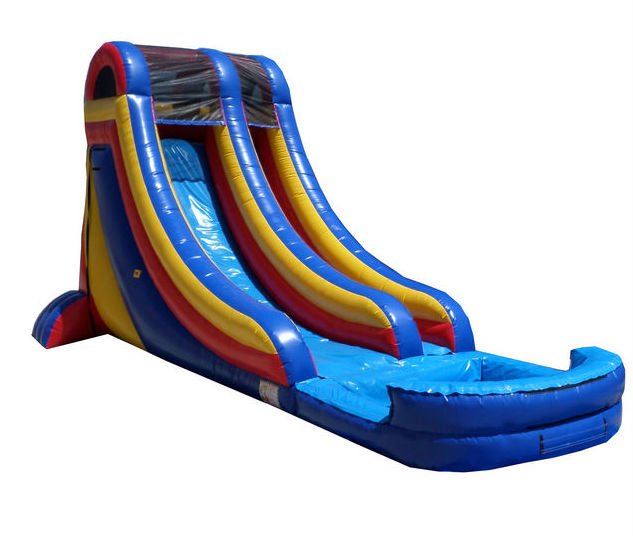 Inflatable 20′ Single Lane Water Slide W102