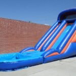 Inflatable 20′ Wet and Dry Slide W109