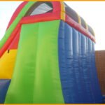 Inflatable 22′ Front Load Double Lane Slide S048