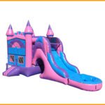Inflatable 3 in 1 Wet Dry Castle Module Combo C139