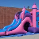 Inflatable 3 in 1 Wet Dry Castle Module Combo C139