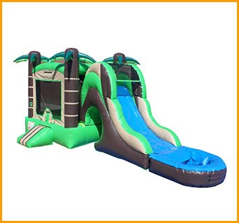 Inflatable 3 in 1 Wet Dry Tropical Combo C136