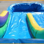 Inflatable 3 in 1 Wet/Dry Double Slide Combo C098