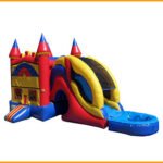 Inflatable 3 in 1 Wet and Dry Castle Module Combo C140