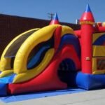Inflatable 3 in 1 Wet and Dry Castle Module Combo C140