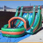 Inflatable Bahama Splish Splash Water Slide W097