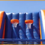 Inflatable Double Basketball Court N026