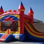 Inflatable Double Direction Castle Module Combo C141