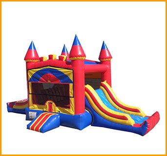 Inflatable Double Direction Castle Module Combo C141
