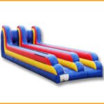 Inflatable Double Lane Bungee Run I017
