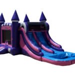 Inflatable Double Lane Wet Dry Princess Combo C121