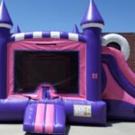 Inflatable Double Lane Wet Dry Princess Combo C121