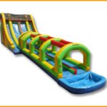 Inflatable Double Lane Splish Splash W054