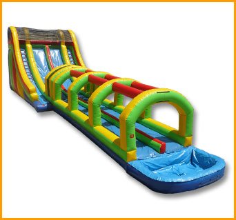 Inflatable Double Lane Splish Splash W054