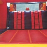Inflatable Double Lane Wet Dry Castle Combo C128