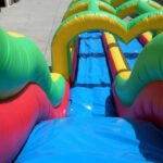 Inflatable Double Load Summer Splash Water Slide W108