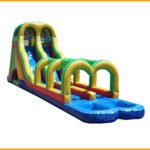 Inflatable Double Load Summer Splash Water Slide W108