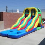 Inflatable Double Load Summer Splash Water Slide W108