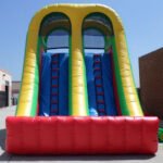 Inflatable Double Load Summer Splash Water Slide W108