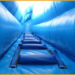 Inflatable Giant Curve Water Slide W049