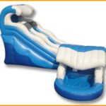 Inflatable Giant Curve Water Slide W049