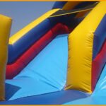Inflatable Indoor 12′ Double Lane Slide N021