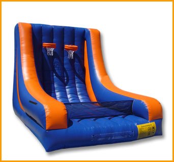 Inflatable Indoor Double Basketball Court N023