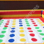 Inflatable Joust and Twister Combo I078