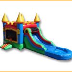 Inflatable King’s Castle Bouncer Combo C095