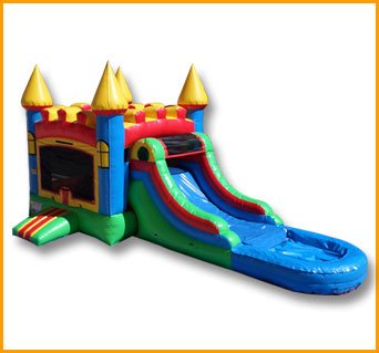 Inflatable King’s Castle Bouncer Combo C095