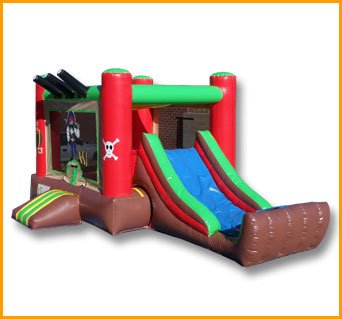 Inflatable Mini Pirate Ship Combo C079