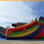 Inflatable Multicolor Incline Slide S057