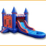 Inflatable Wet Dry Bouncer and Slide Combo C106