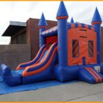 Inflatable Wet Dry Bouncer and Slide Combo C106