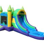 Inflatable Wet Dry Castle Combo C122