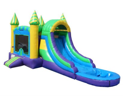 Inflatable Wet Dry Castle Combo C122