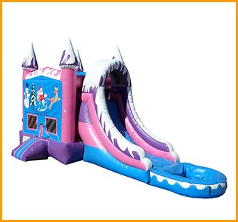 Inflatable Wet Dry Winter Wonderland Combo C125