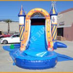 Inflatable Wet Dry Wizard Bouncer Slide Combo C113