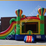 Inflatable Wet Dry Double Slide Balloon Adventures Combo C119